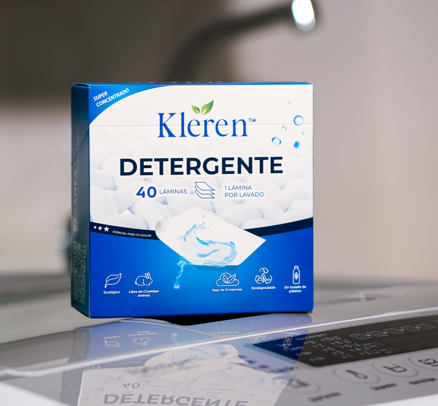 Detergente Biodegradable en Láminas [40 láminas]