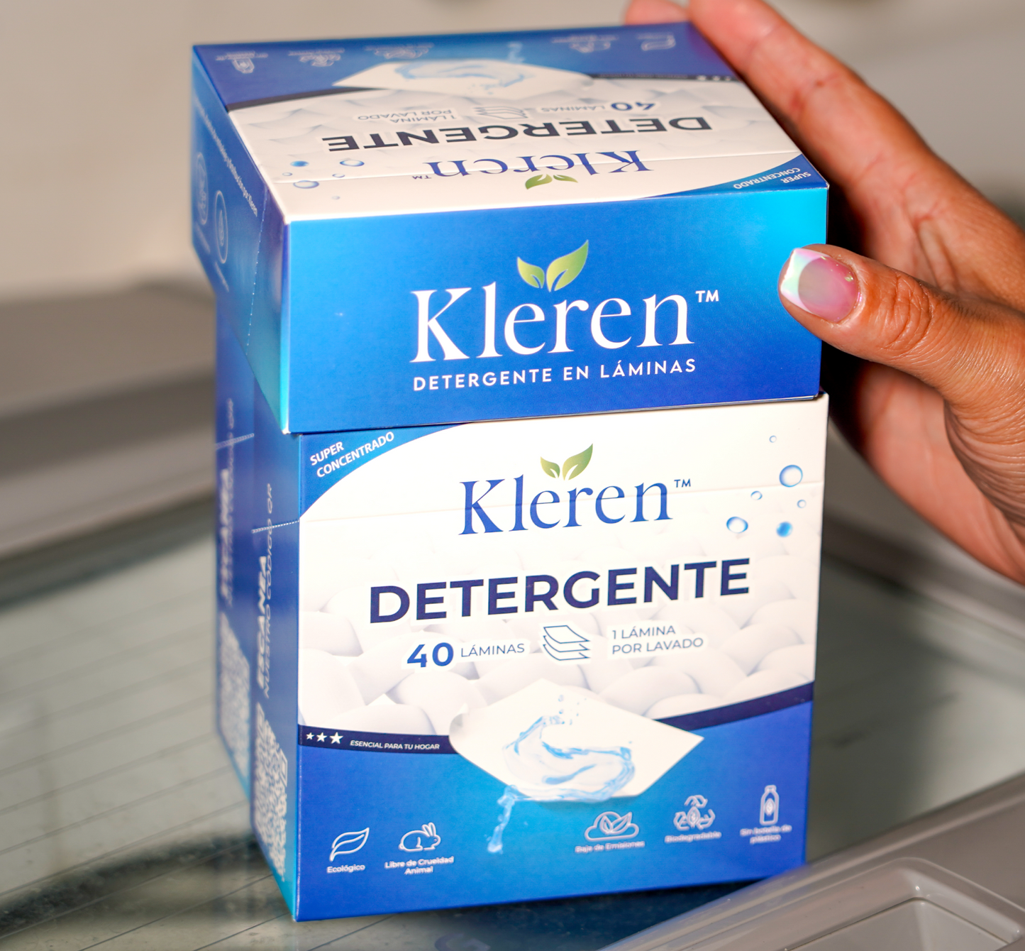 Detergente Biodegradable en Láminas [40 láminas]