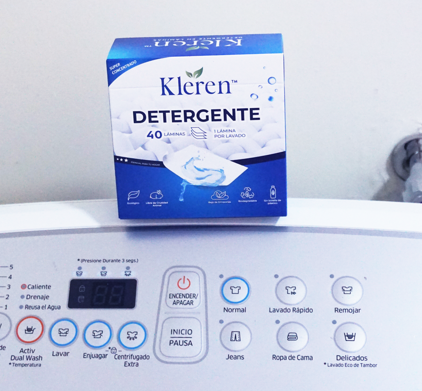 Detergente Biodegradable en Láminas [40 láminas]